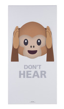 Akustikbillede Art-Acoustic hear 60 x 120 cm - hvid